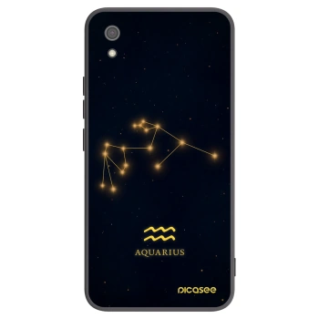 Picasee silikonový černý obal pro Xiaomi Redmi 7A - AQUARIUS