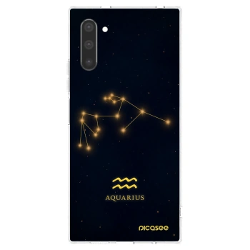Picasee silikonový průhledný obal pro Samsung Galaxy Note 10 N970F - AQUARIUS