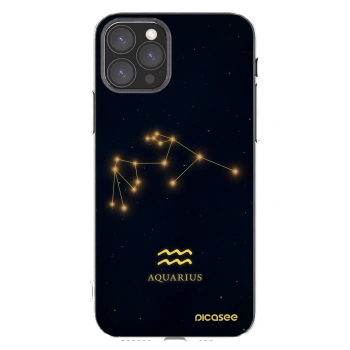 Picasee silikonový průhledný obal pro Apple iPhone 11 Pro - AQUARIUS