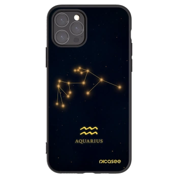 Picasee silikonový černý obal pro Apple iPhone 11 Pro - AQUARIUS