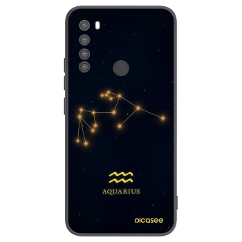 Picasee silikonový černý obal pro Xiaomi Redmi Note 8 - AQUARIUS