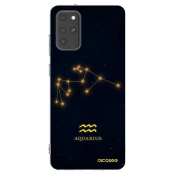 Picasee silikonový průhledný obal pro Samsung Galaxy S20+ G985F - AQUARIUS