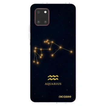 Picasee silikonový průhledný obal pro Samsung Galaxy Note 10 Lite N770F - AQUARIUS