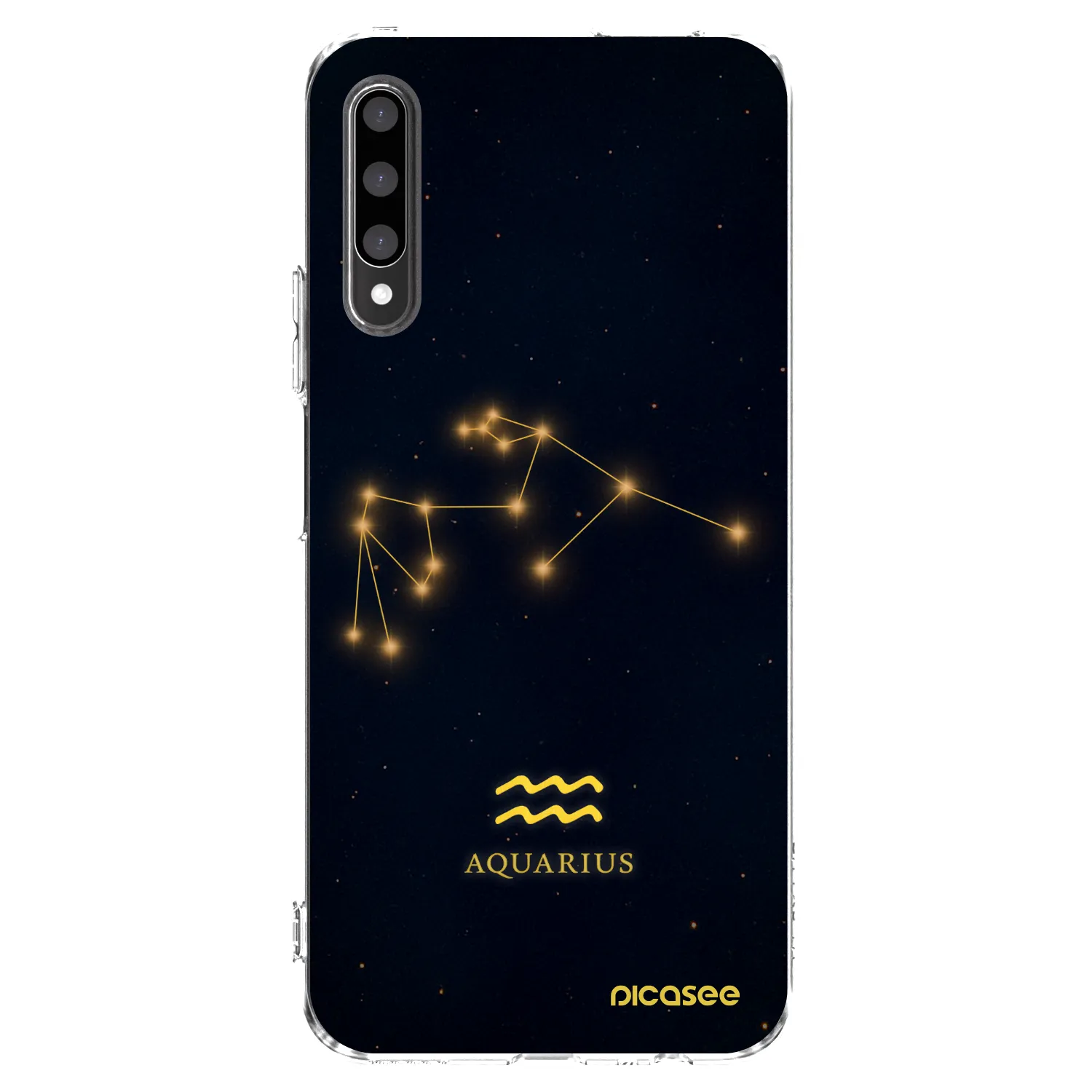 Picasee silikonový průhledný obal pro Honor 9X Pro - AQUARIUS
