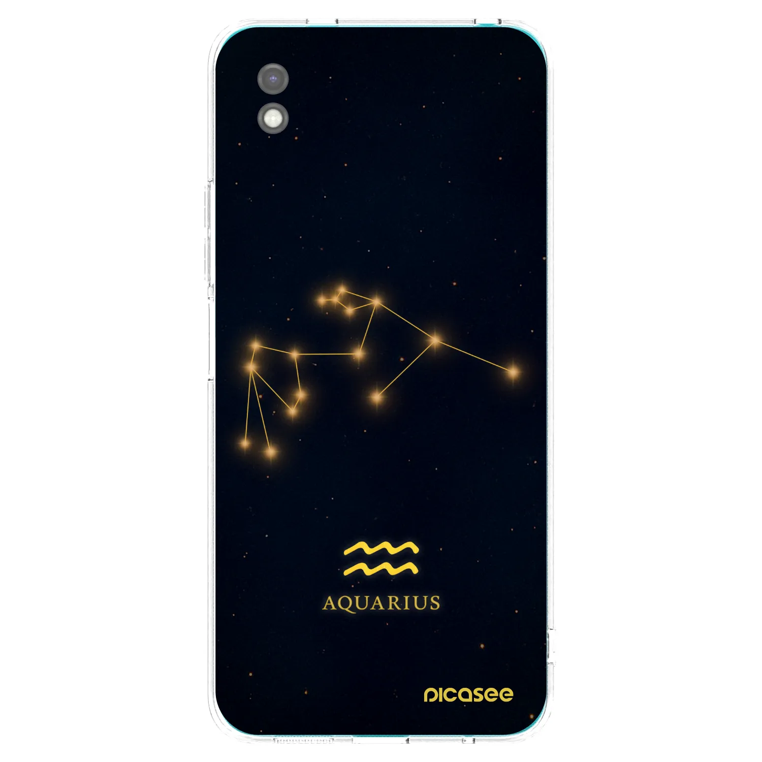 Picasee silikonový černý obal pro Xiaomi Redmi 9A - AQUARIUS