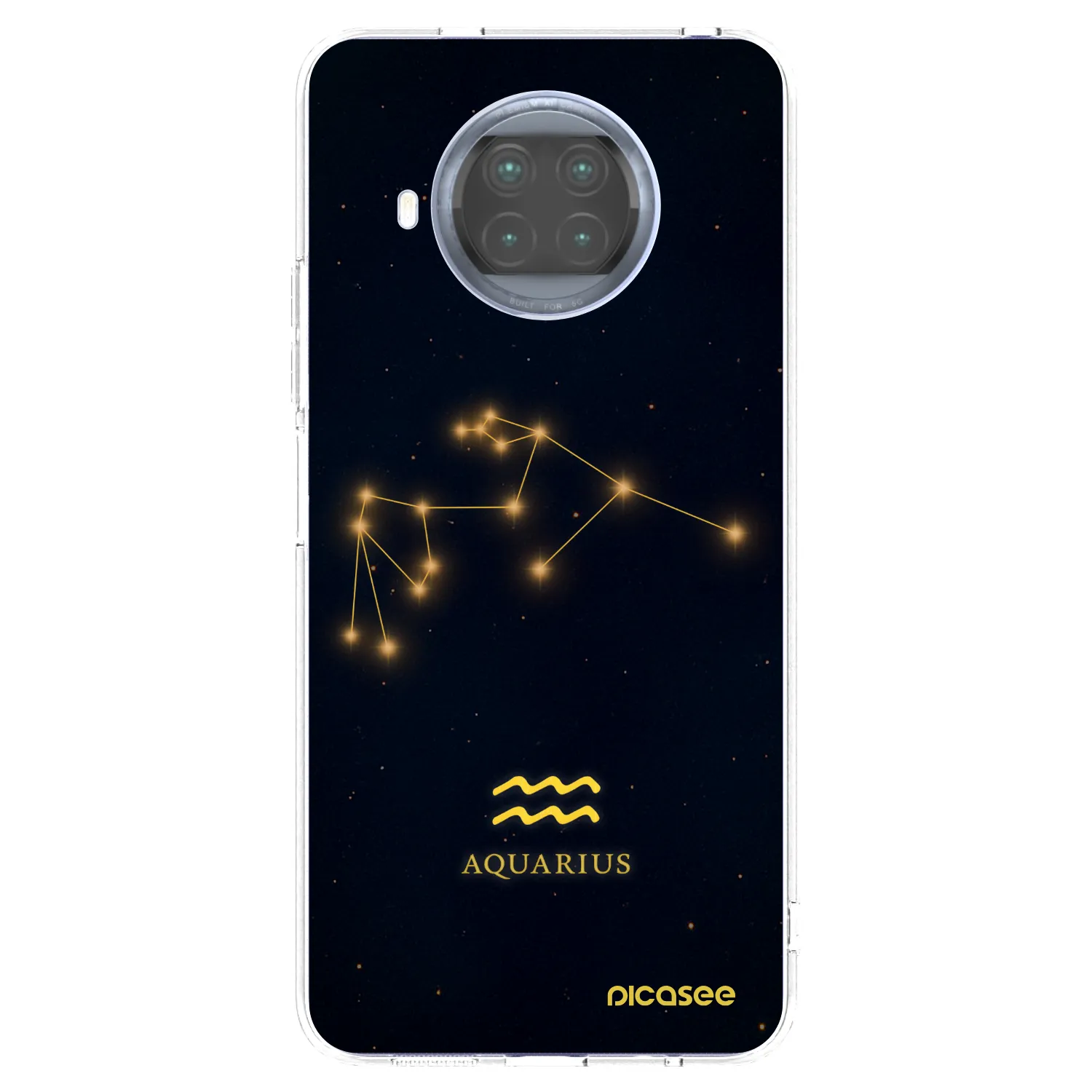 Picasee silikonový průhledný obal pro Xiaomi Mi 10T Lite - AQUARIUS