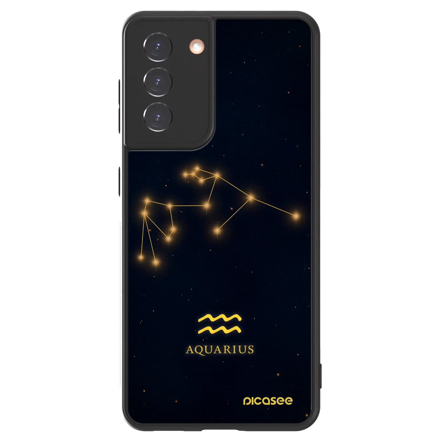 Picasee ULTIMATE CASE pro Samsung Galaxy S21 5G G991B - AQUARIUS