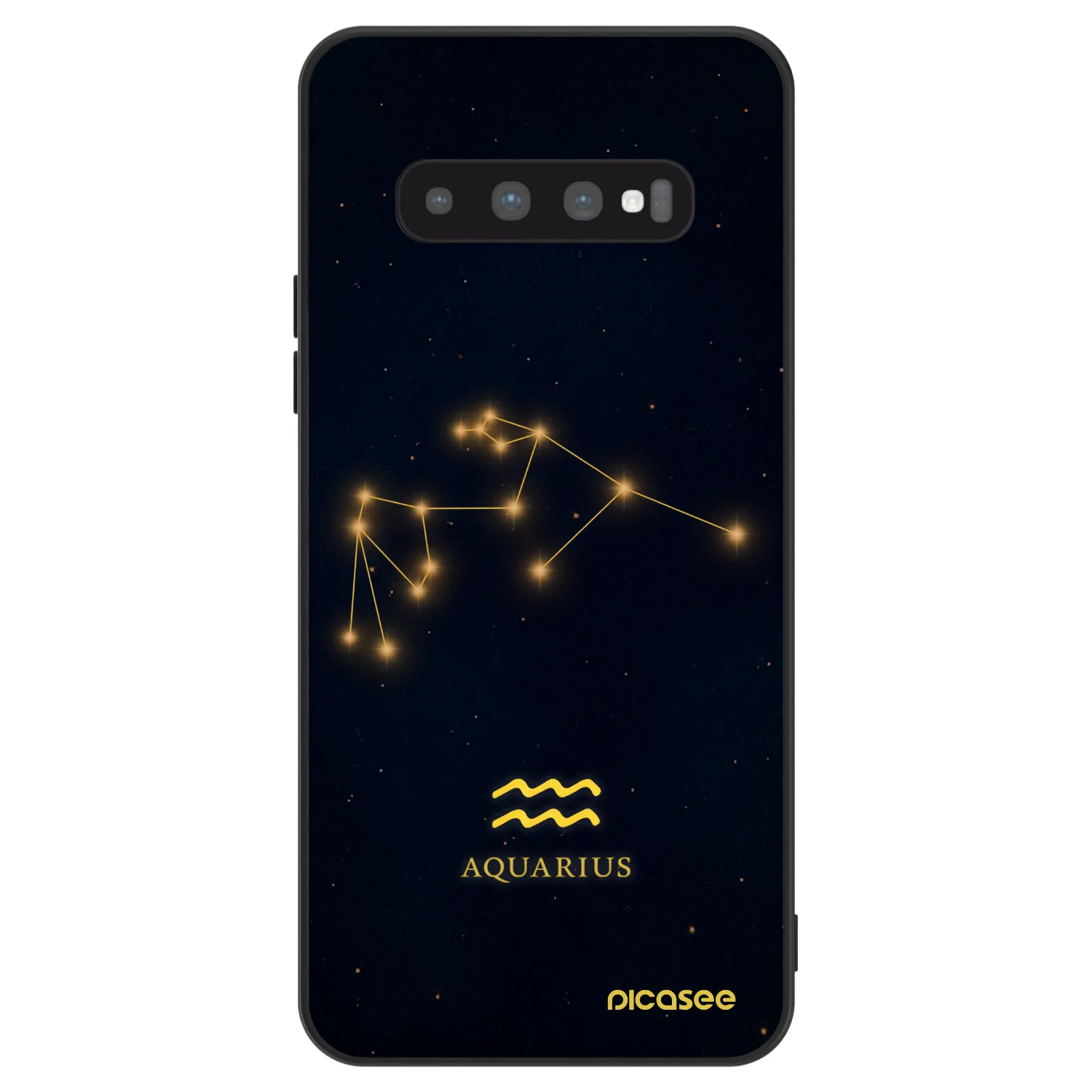 Picasee ULTIMATE CASE pro Samsung Galaxy S10 G973 - AQUARIUS