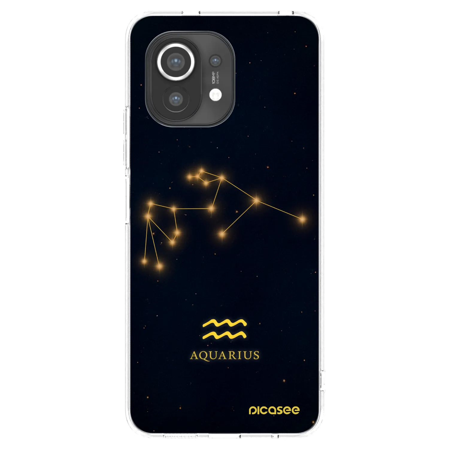 Picasee silikonový průhledný obal pro Xiaomi Mi 11 - AQUARIUS