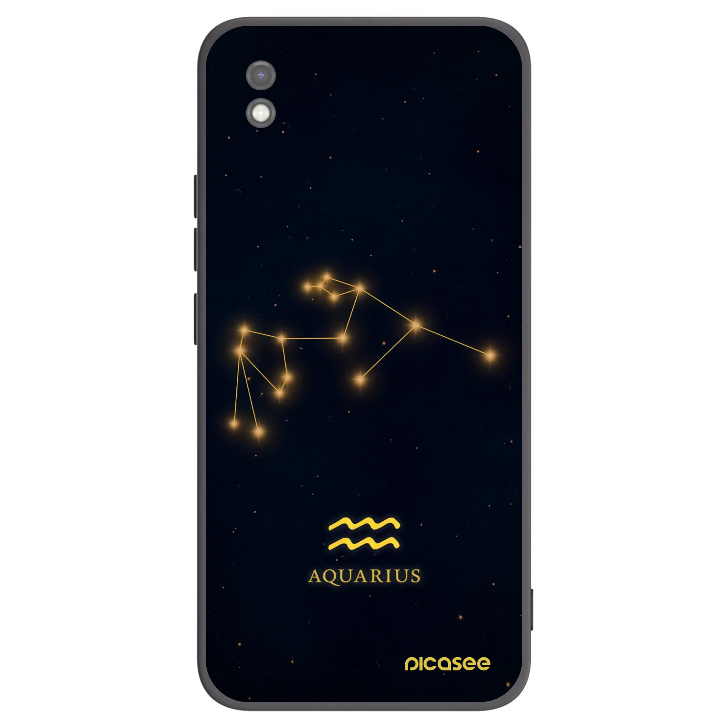 Picasee silikonový černý obal pro Xiaomi Redmi 9AT - AQUARIUS