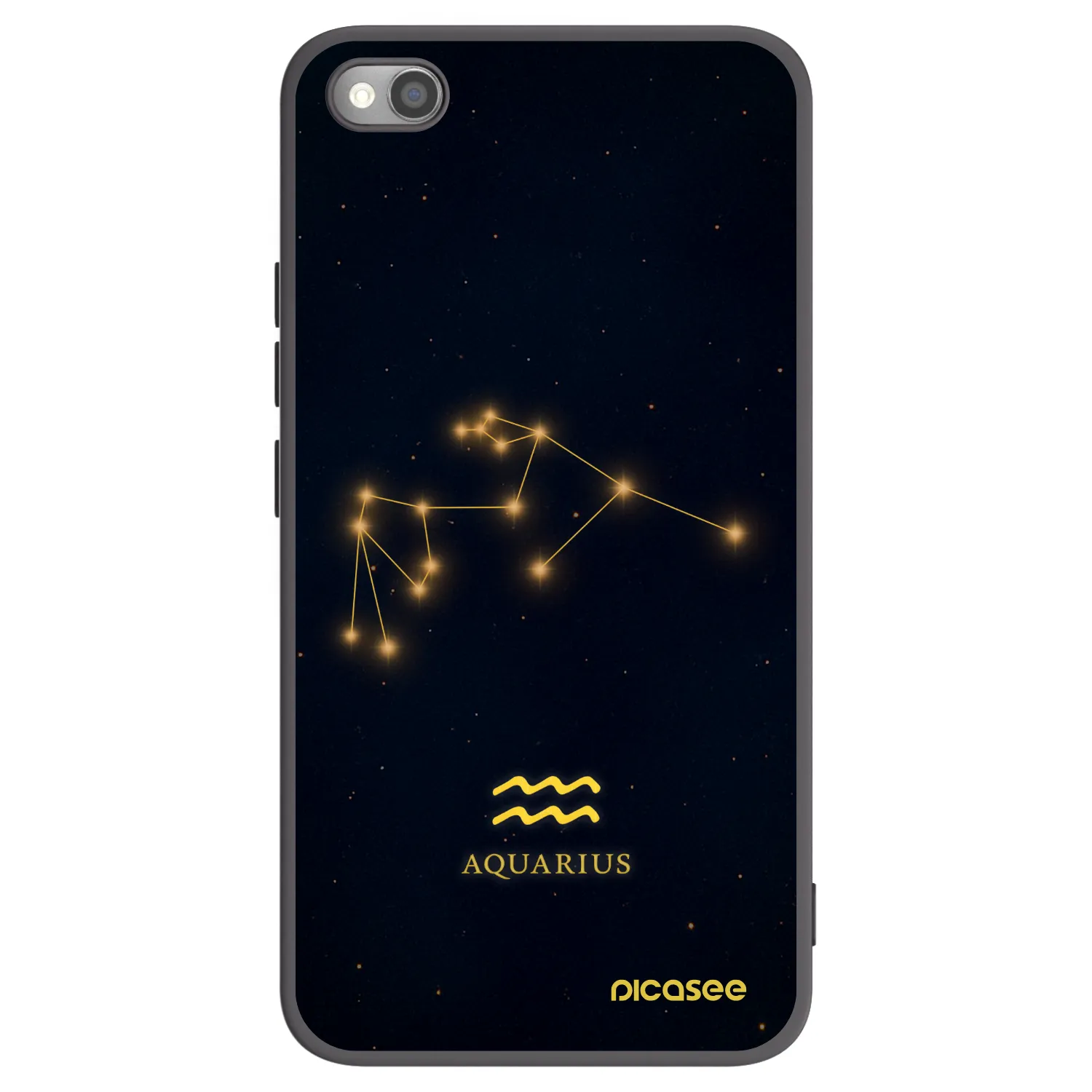 Picasee silikonový černý obal pro Xiaomi Redmi Note 11S 5G - AQUARIUS