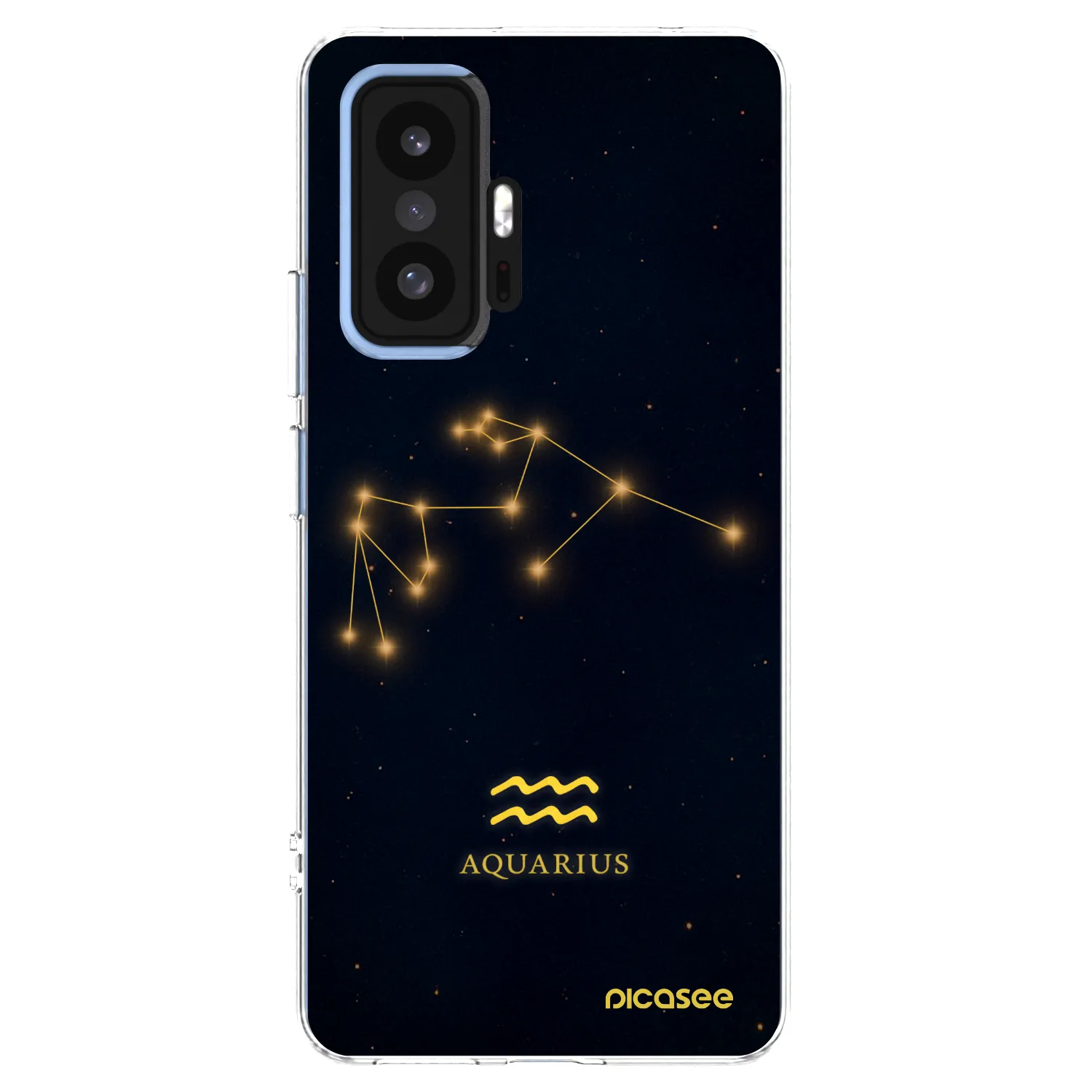 Picasee silikonový průhledný obal pro Xiaomi 11T Pro - AQUARIUS