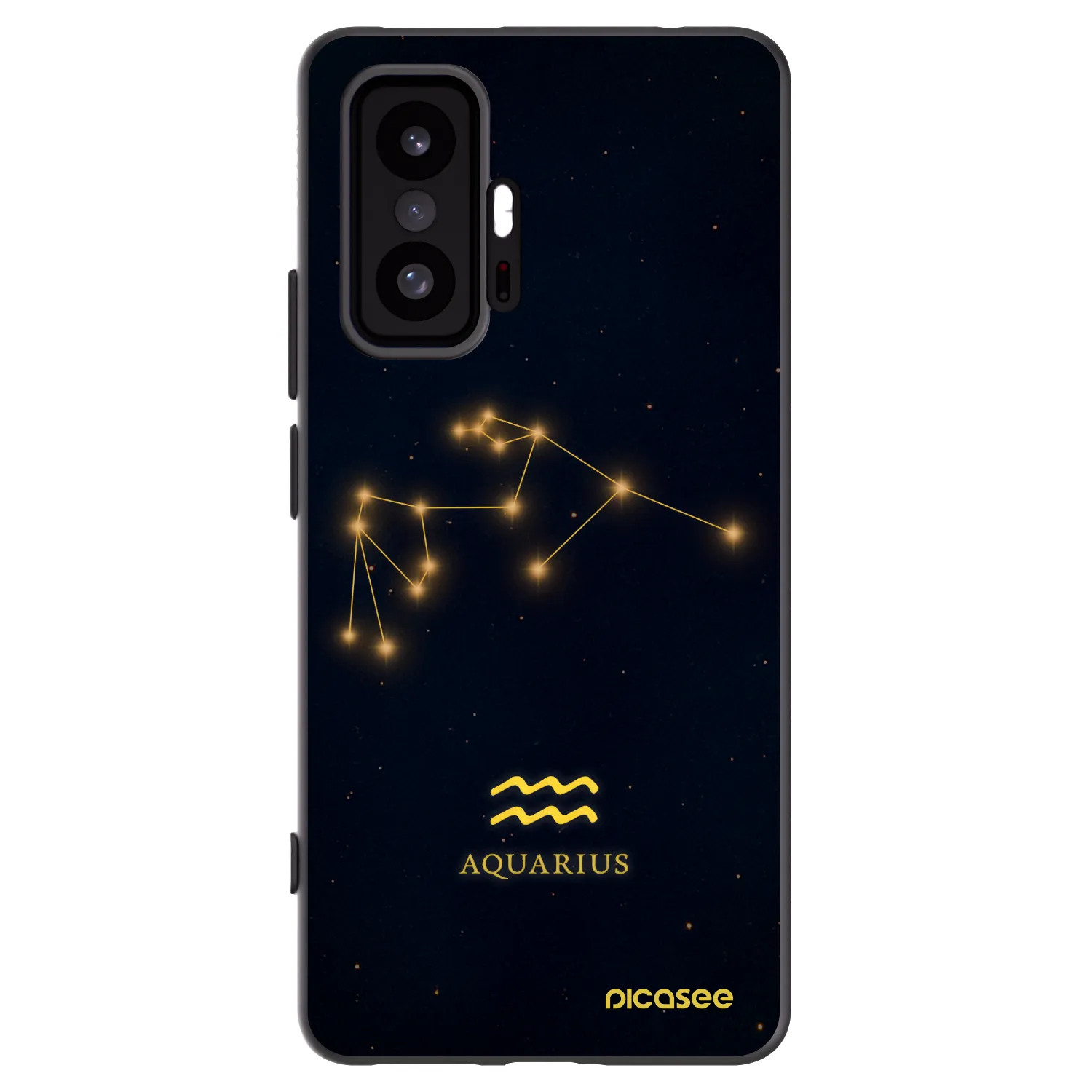 Picasee silikonový černý obal pro Xiaomi 11T Pro - AQUARIUS