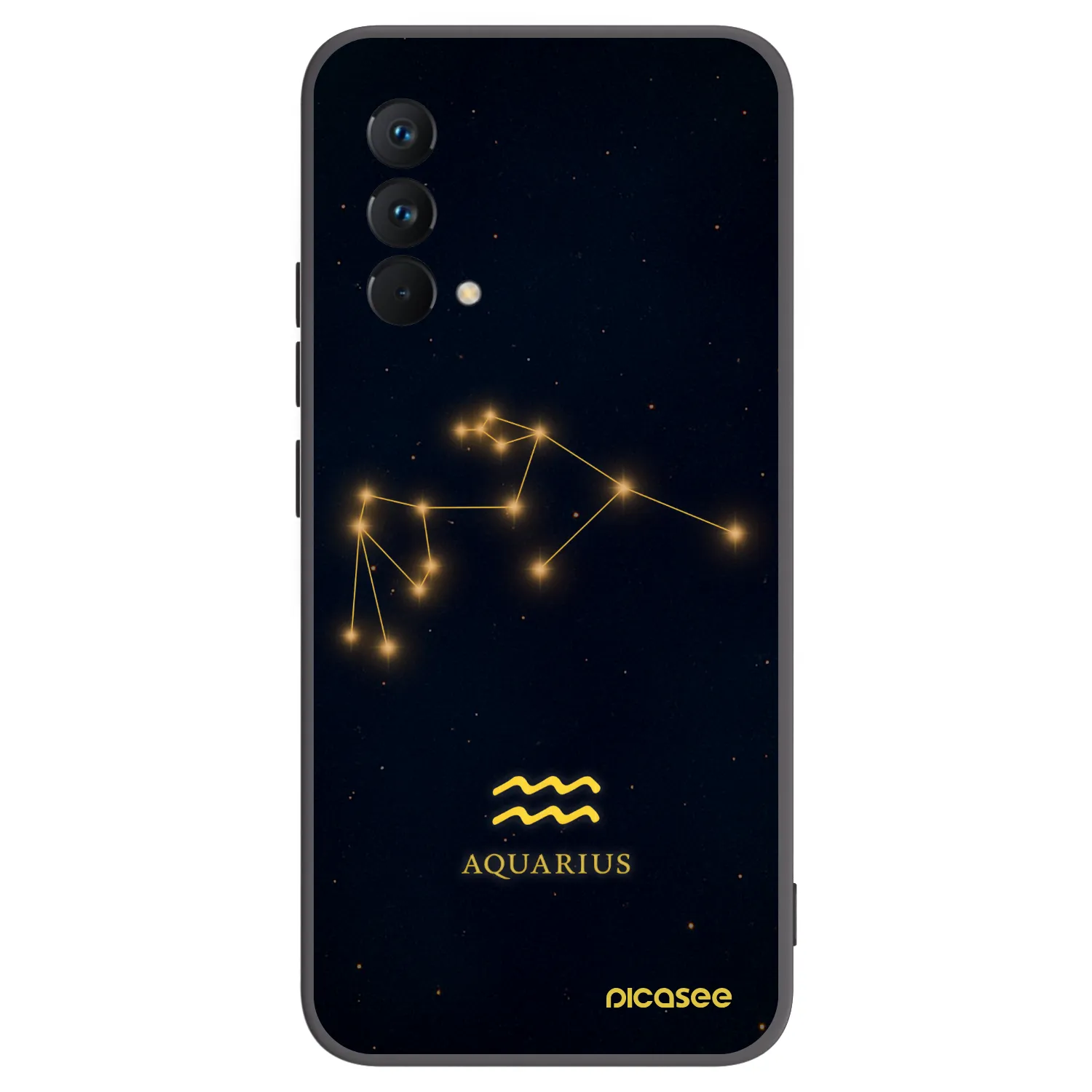 Picasee silikonový černý obal pro Realme GT Master Edition 5G - AQUARIUS