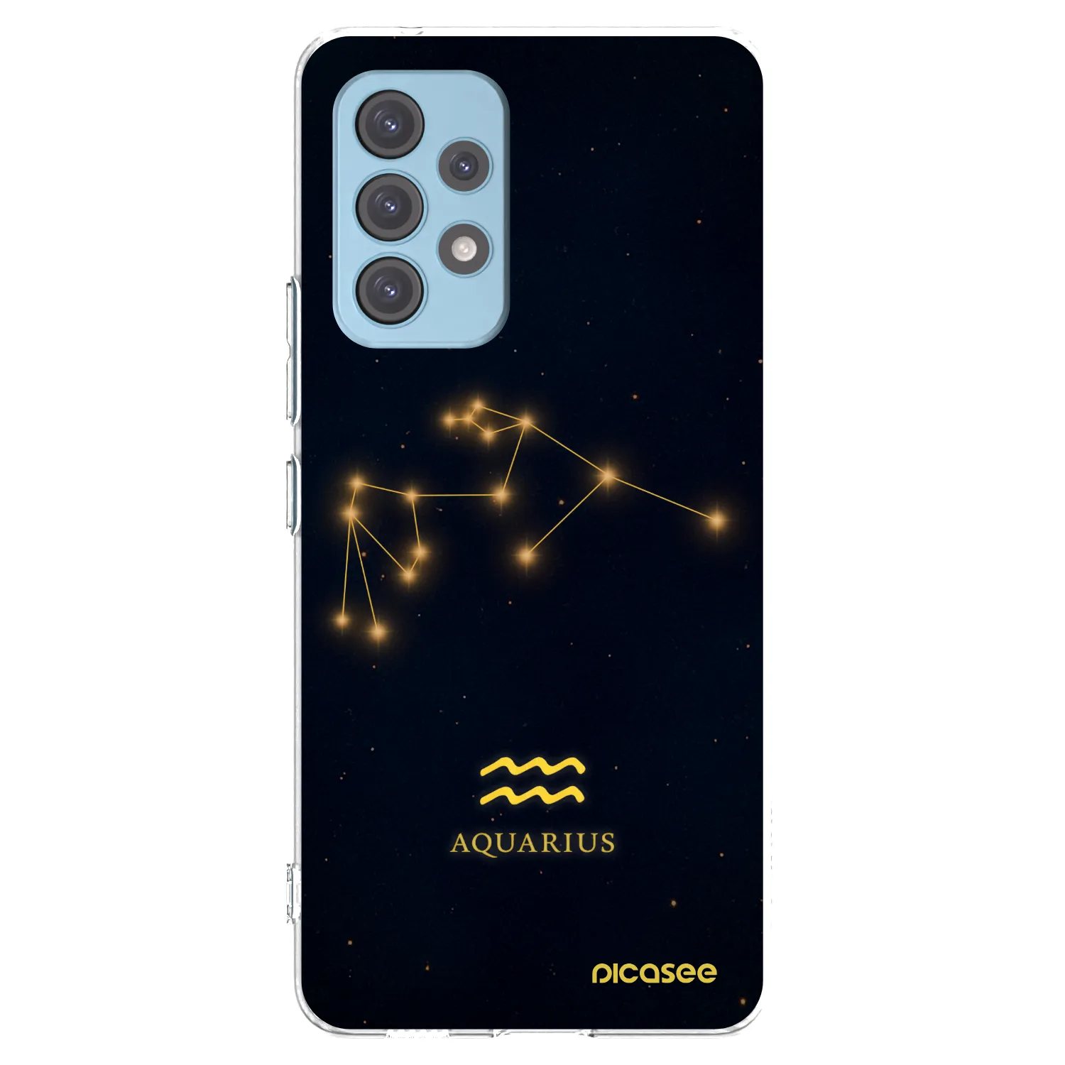 Picasee silikonový průhledný obal pro Samsung Galaxy A53 5G A536 - AQUARIUS