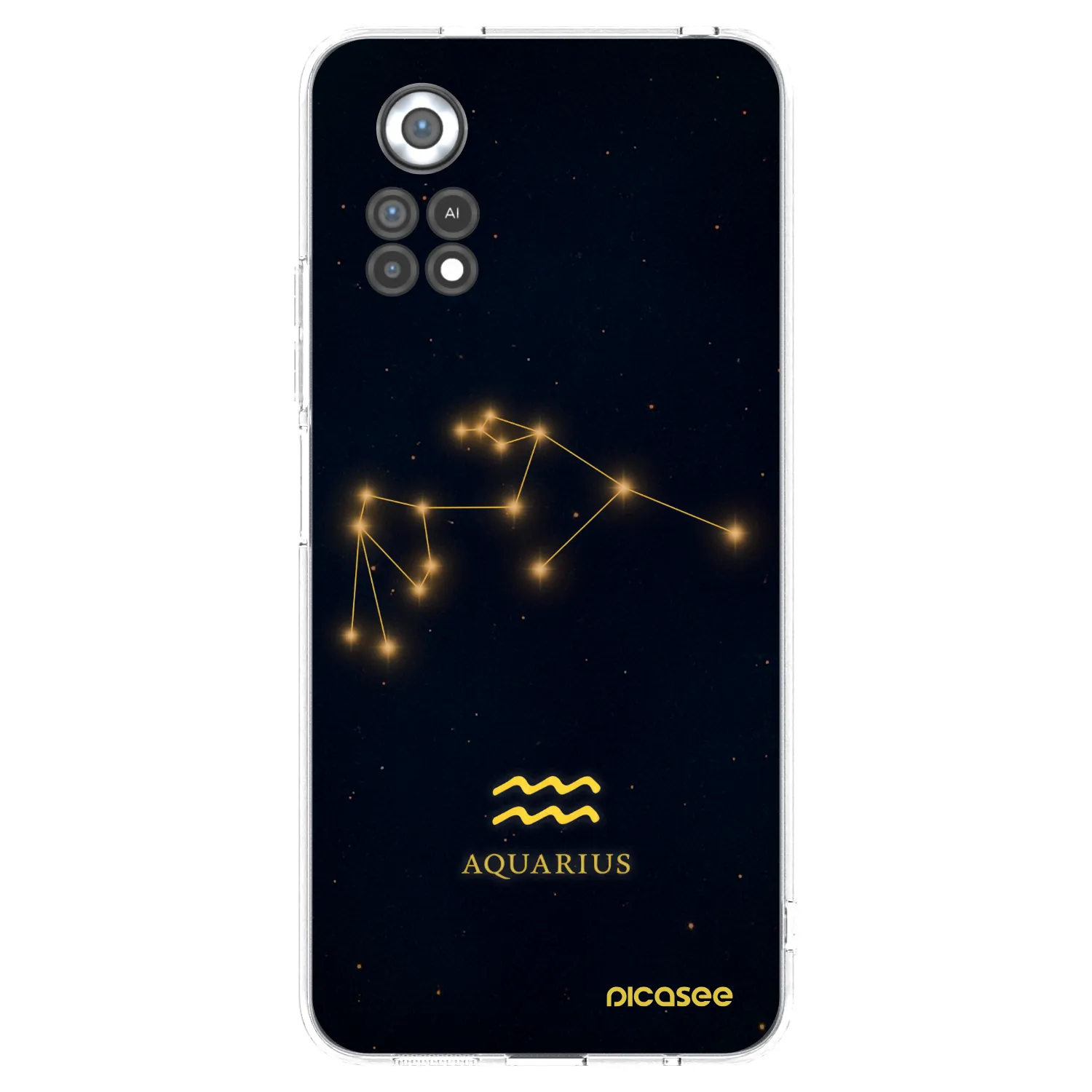 Picasee silikonový průhledný obal pro Xiaomi Poco X4 Pro 5G - AQUARIUS