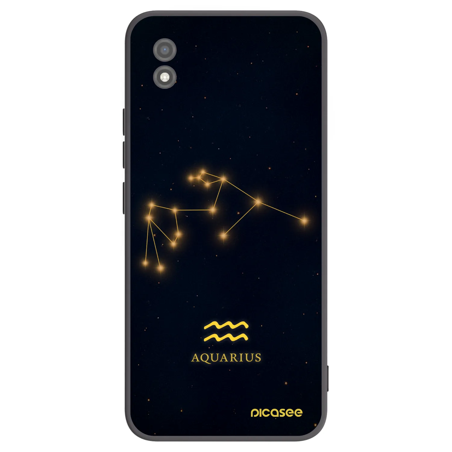 Picasee silikonový černý obal pro Realme C11 (2021) - AQUARIUS