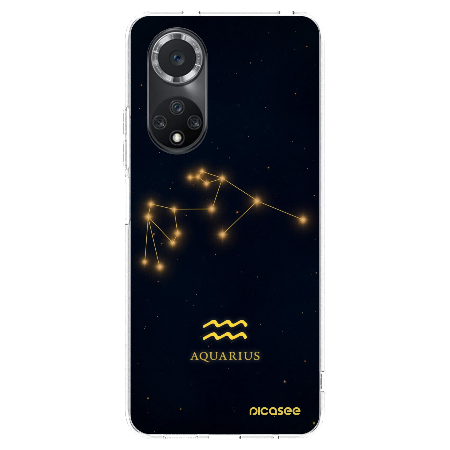 Picasee silikonový průhledný obal pro Huawei Nova 9 SE - AQUARIUS
