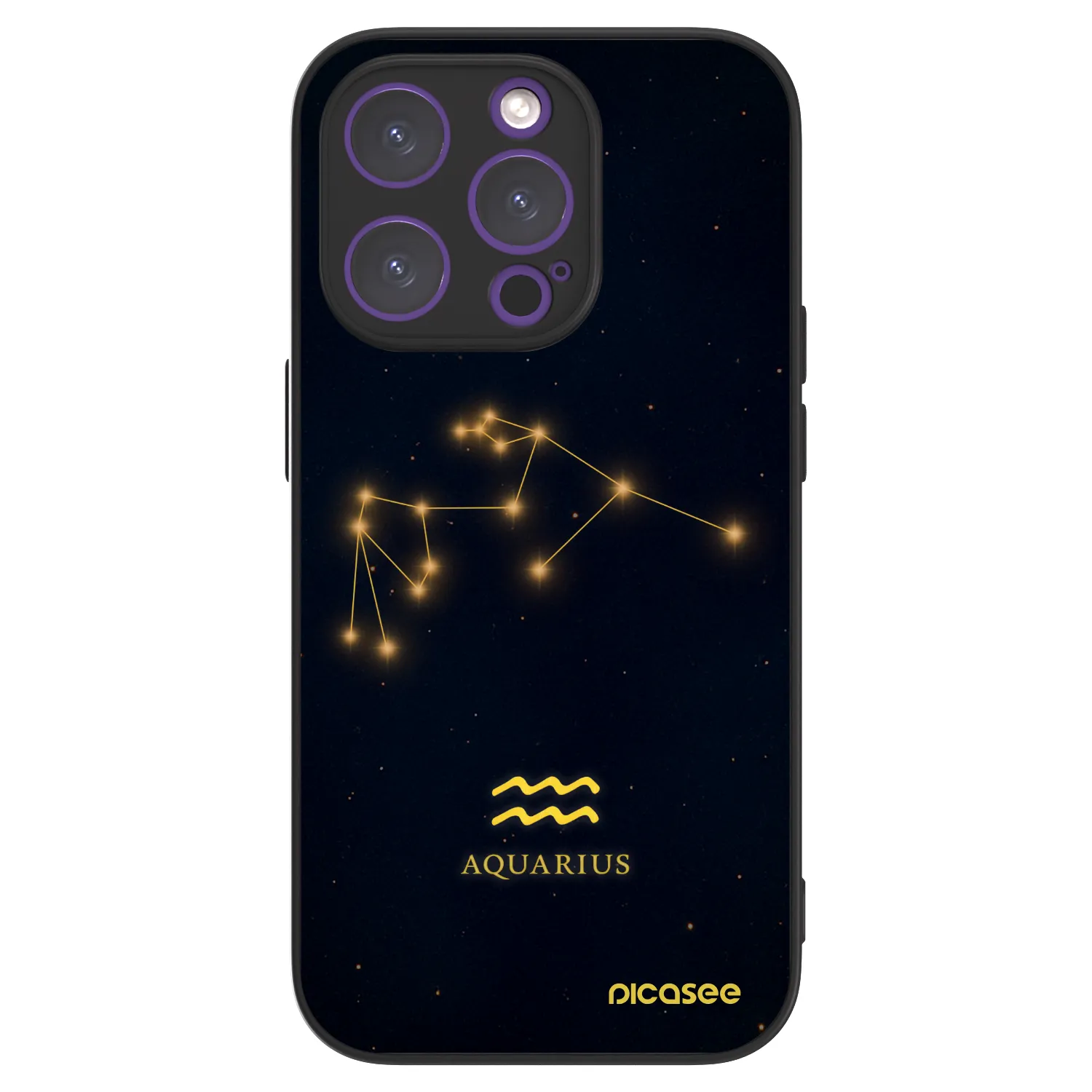 Picasee ULTIMATE CASE pro Apple iPhone 14 Pro - AQUARIUS