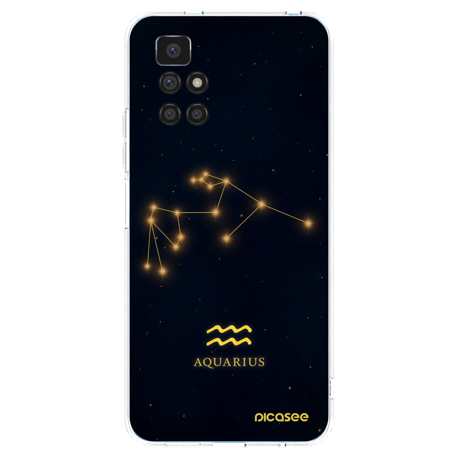 Picasee silikonový průhledný obal pro Xiaomi Redmi 10 (2022) - AQUARIUS