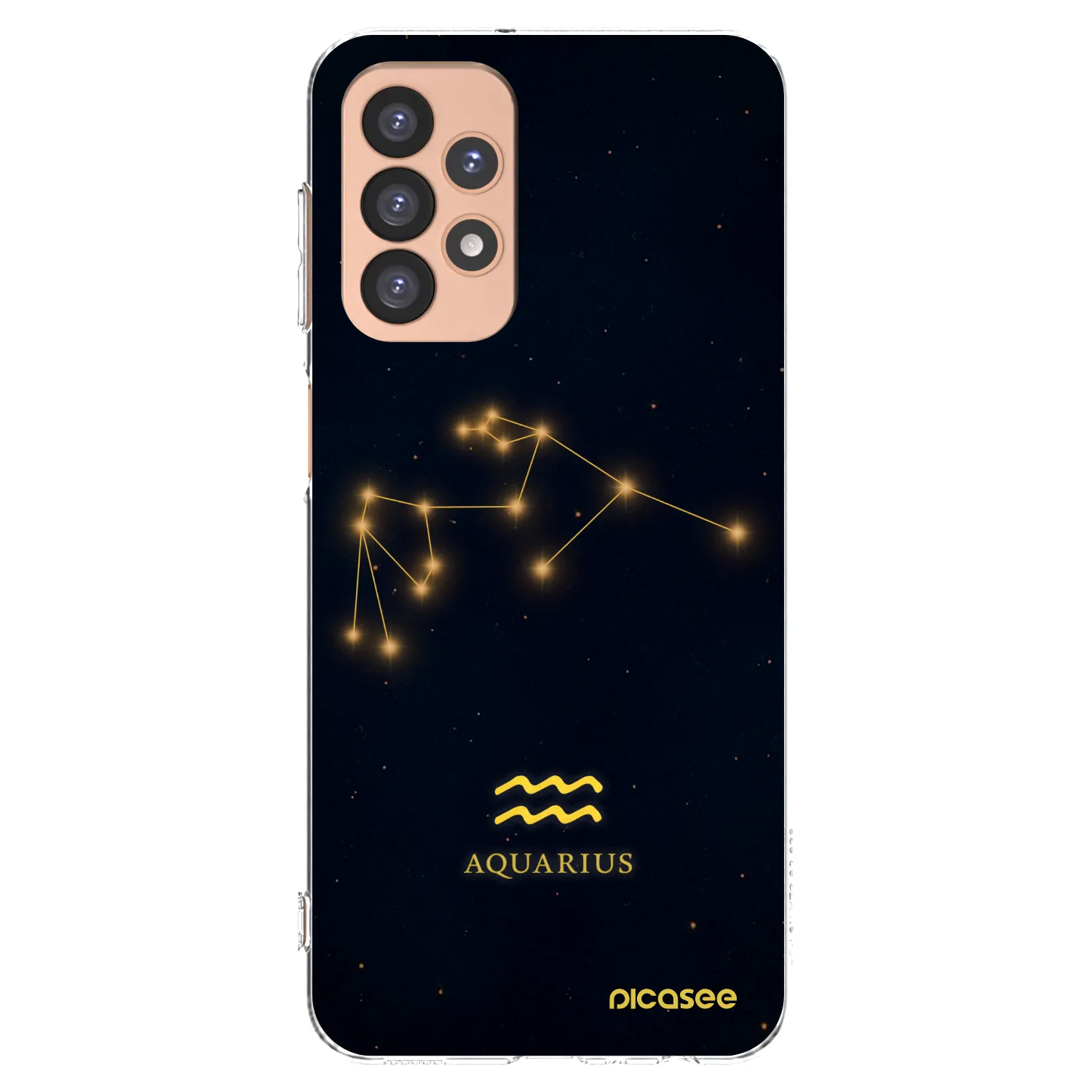Picasee silikonový průhledný obal pro Samsung Galaxy A23 A236B 5G - AQUARIUS