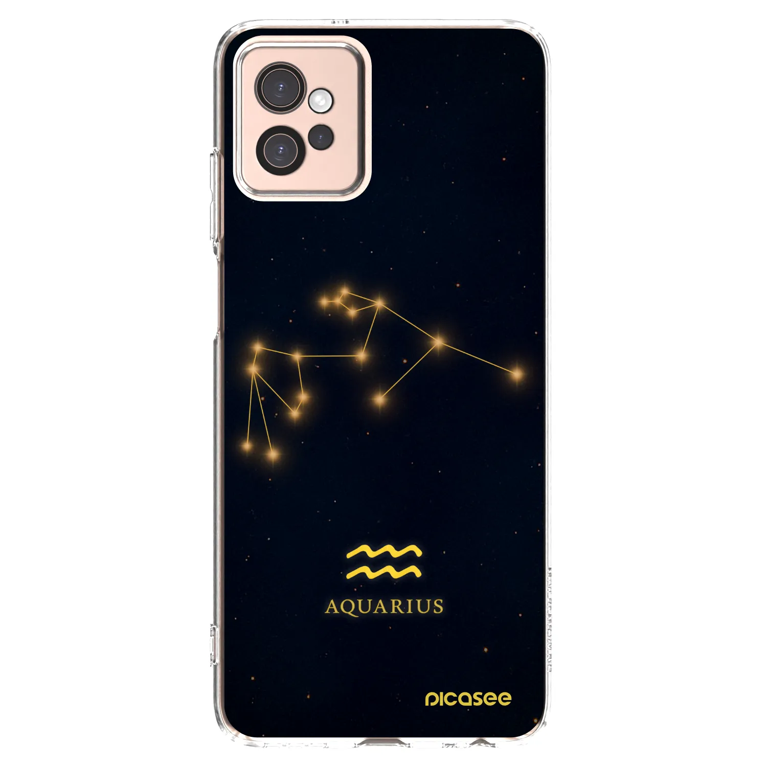 Picasee silikonový průhledný obal pro Motorola Moto G32 - AQUARIUS
