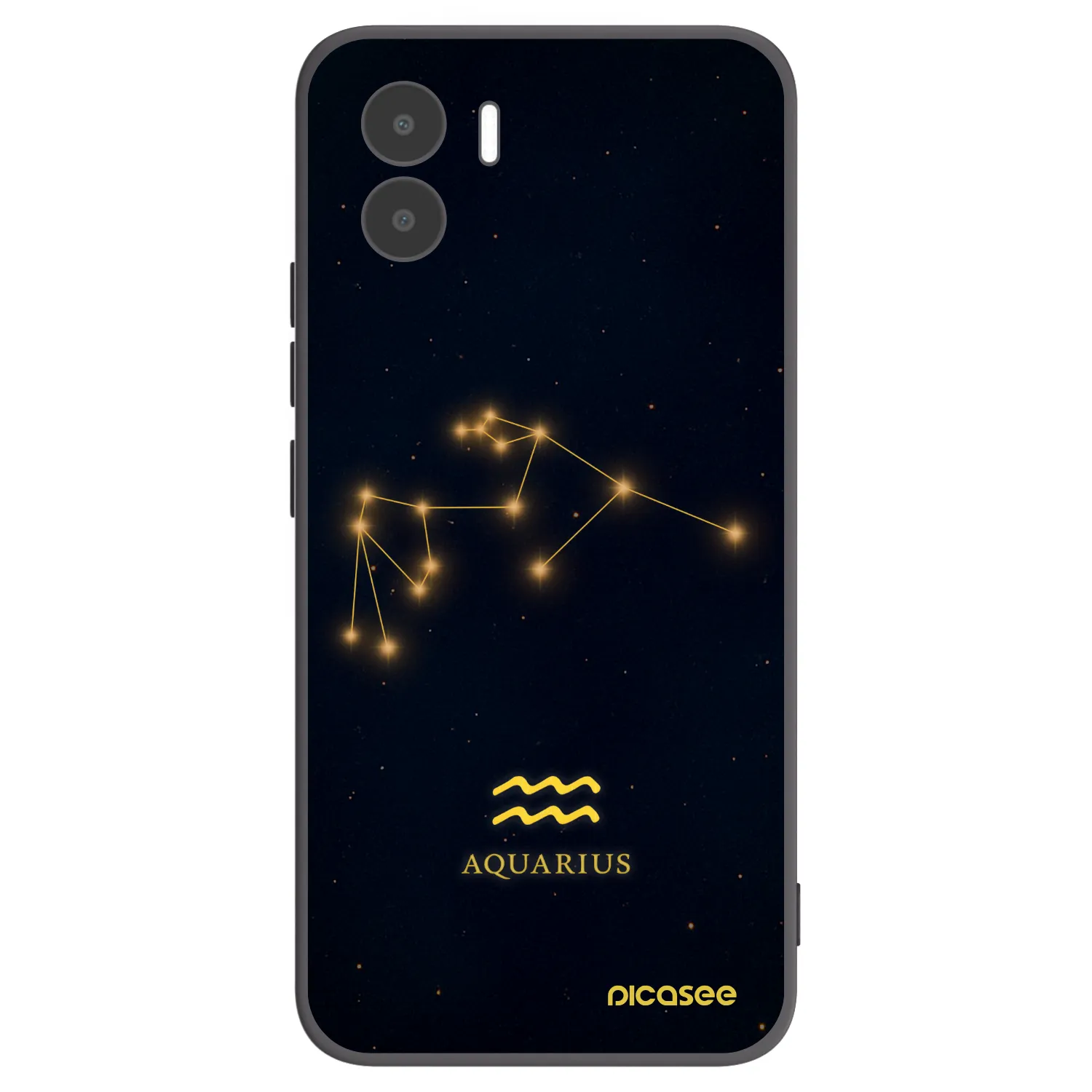 Picasee silikonový černý obal pro Xiaomi Redmi A1 - AQUARIUS