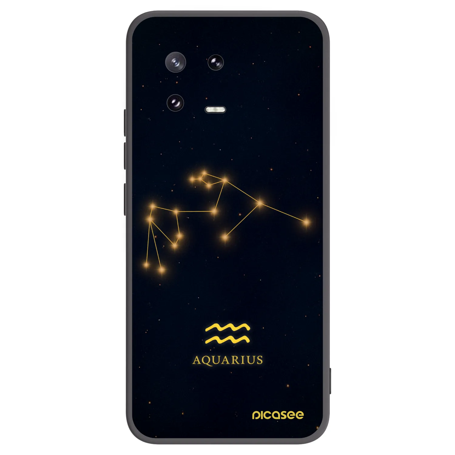Picasee silikonový černý obal pro Xiaomi 13 Pro - AQUARIUS