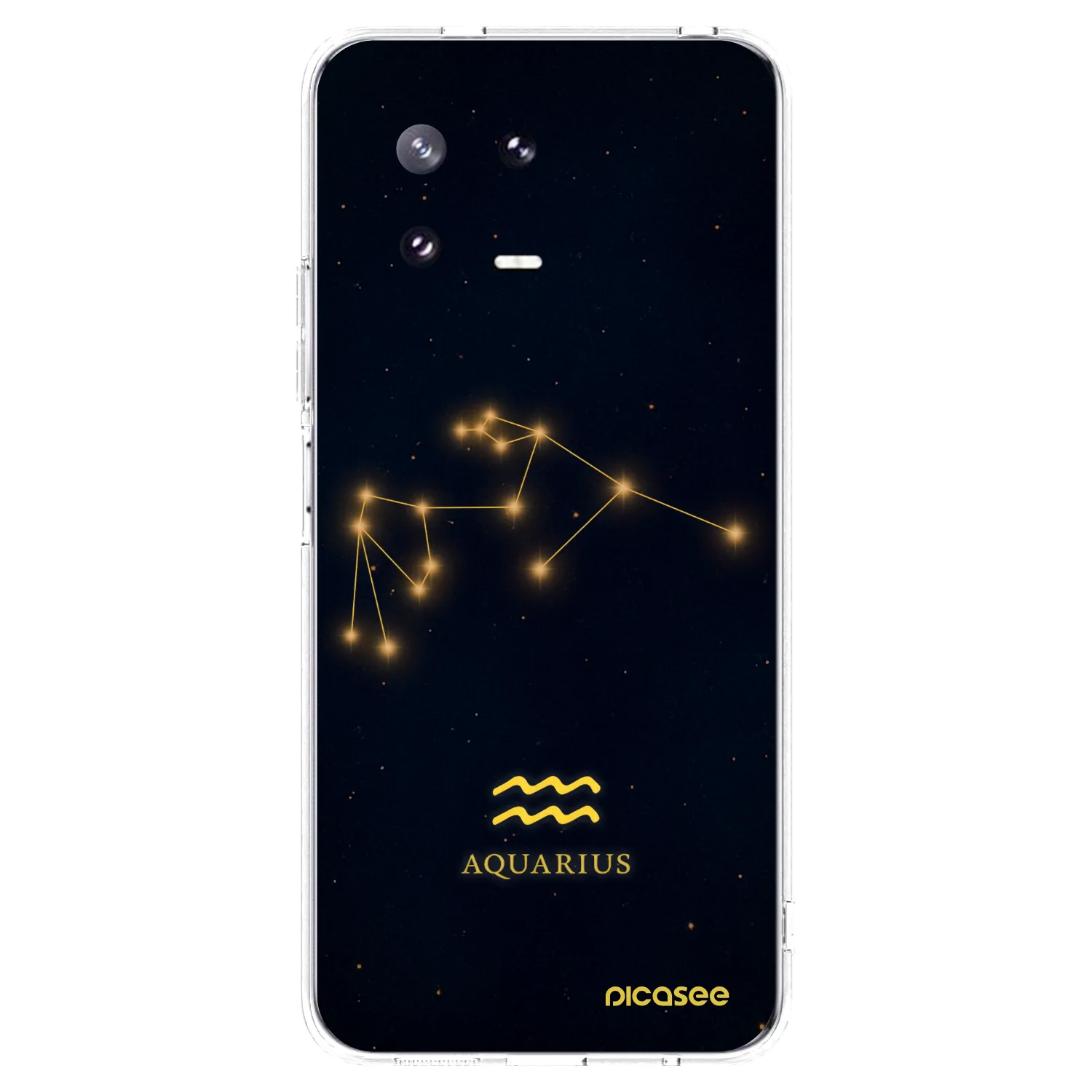 Picasee silikonový průhledný obal pro Xiaomi 13 Pro - AQUARIUS
