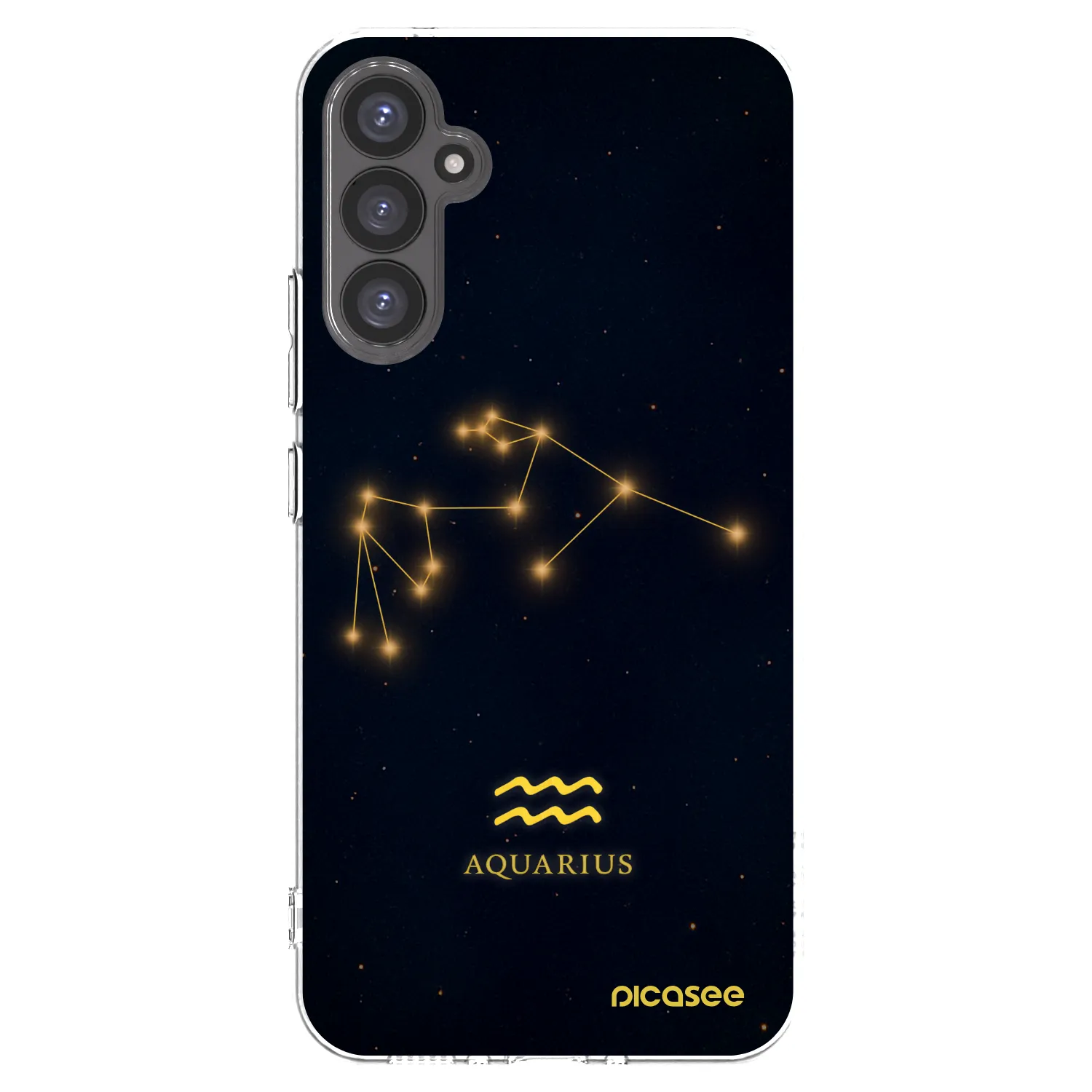 Picasee silikonový průhledný obal pro Samsung Galaxy A34 5G A346B - AQUARIUS
