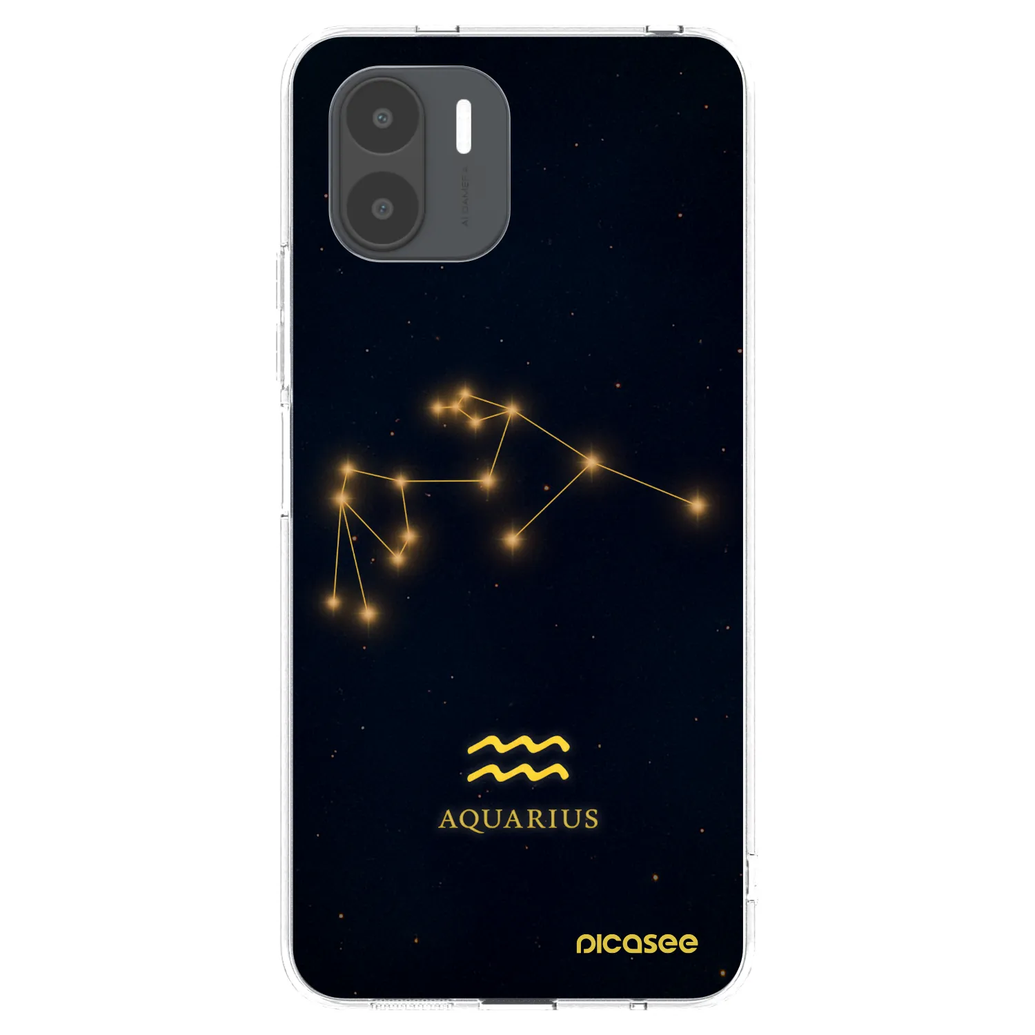 Picasee silikonový průhledný obal pro Xiaomi Redmi A2 - AQUARIUS