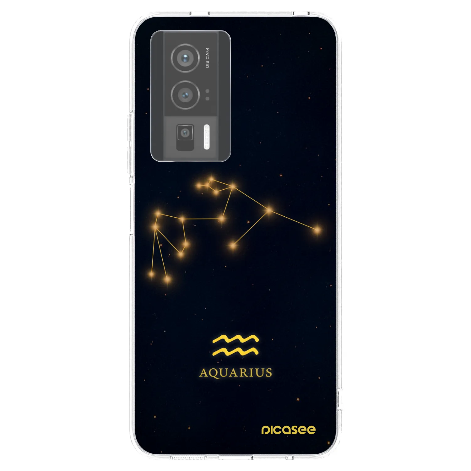 Picasee silikonový průhledný obal pro Xiaomi Poco F5 Pro 5G - AQUARIUS