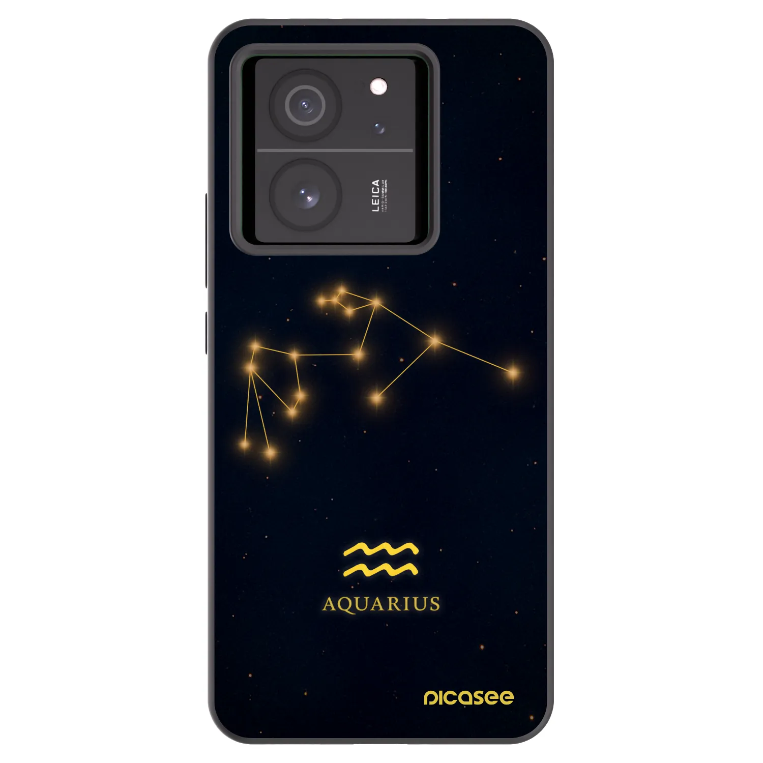 Picasee silikonový černý obal pro Xiaomi 13T - AQUARIUS