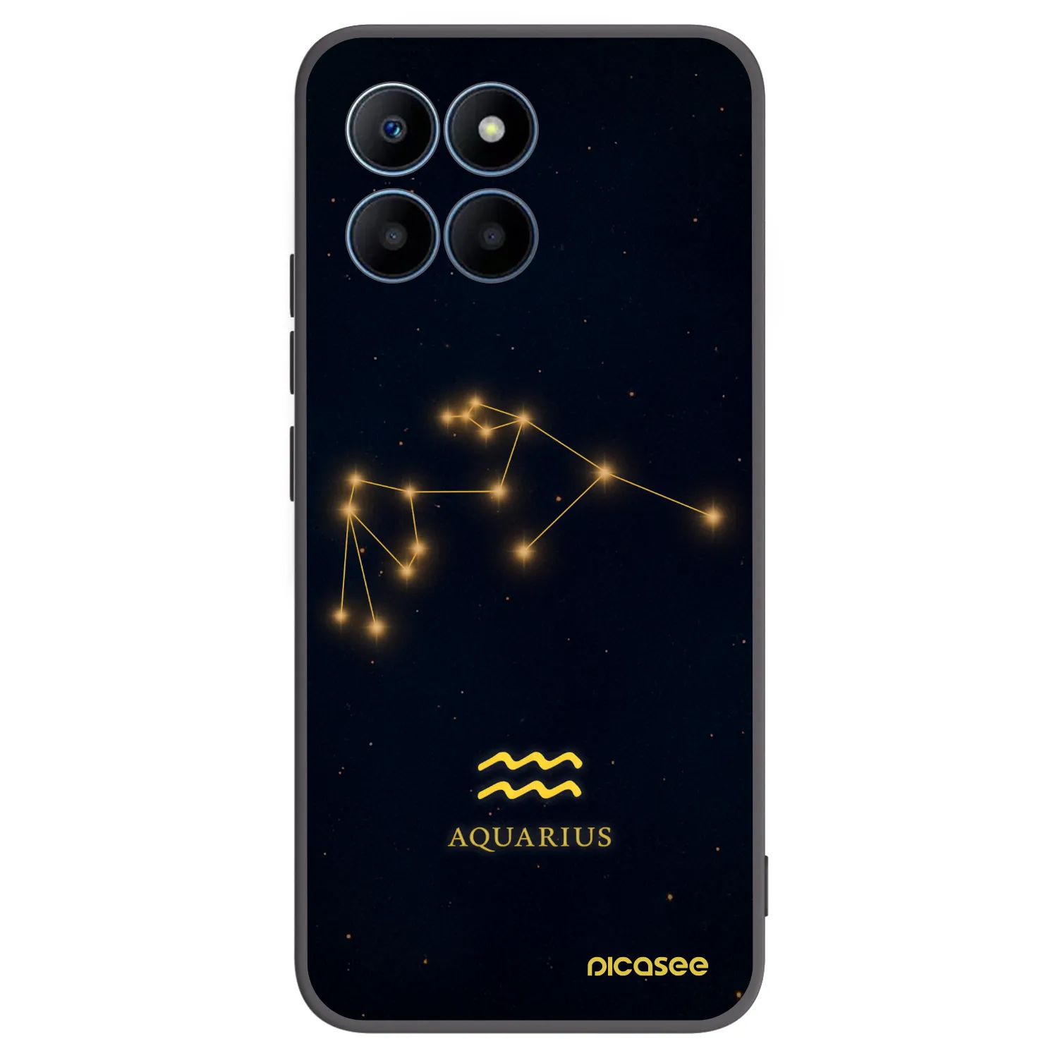 Picasee silikonový černý obal pro Honor 70 Lite - AQUARIUS