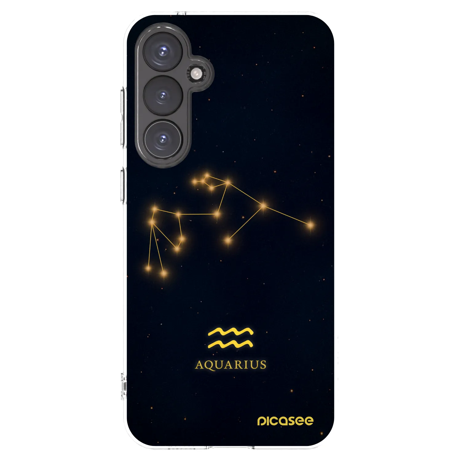 Picasee silikonový průhledný obal pro Samsung Galaxy S23 FE S711B - AQUARIUS