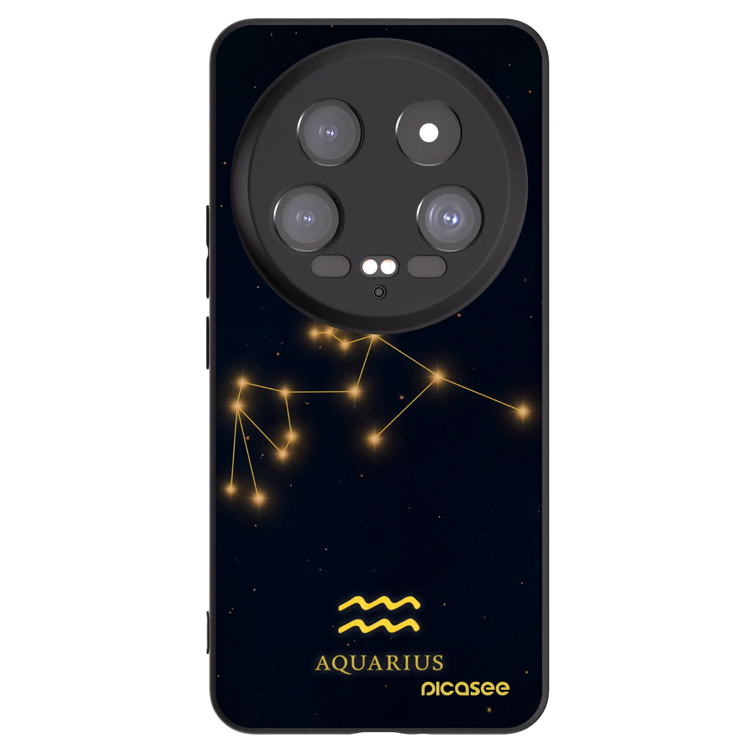 Picasee silikonový černý obal pro Xiaomi 14 Ultra - AQUARIUS