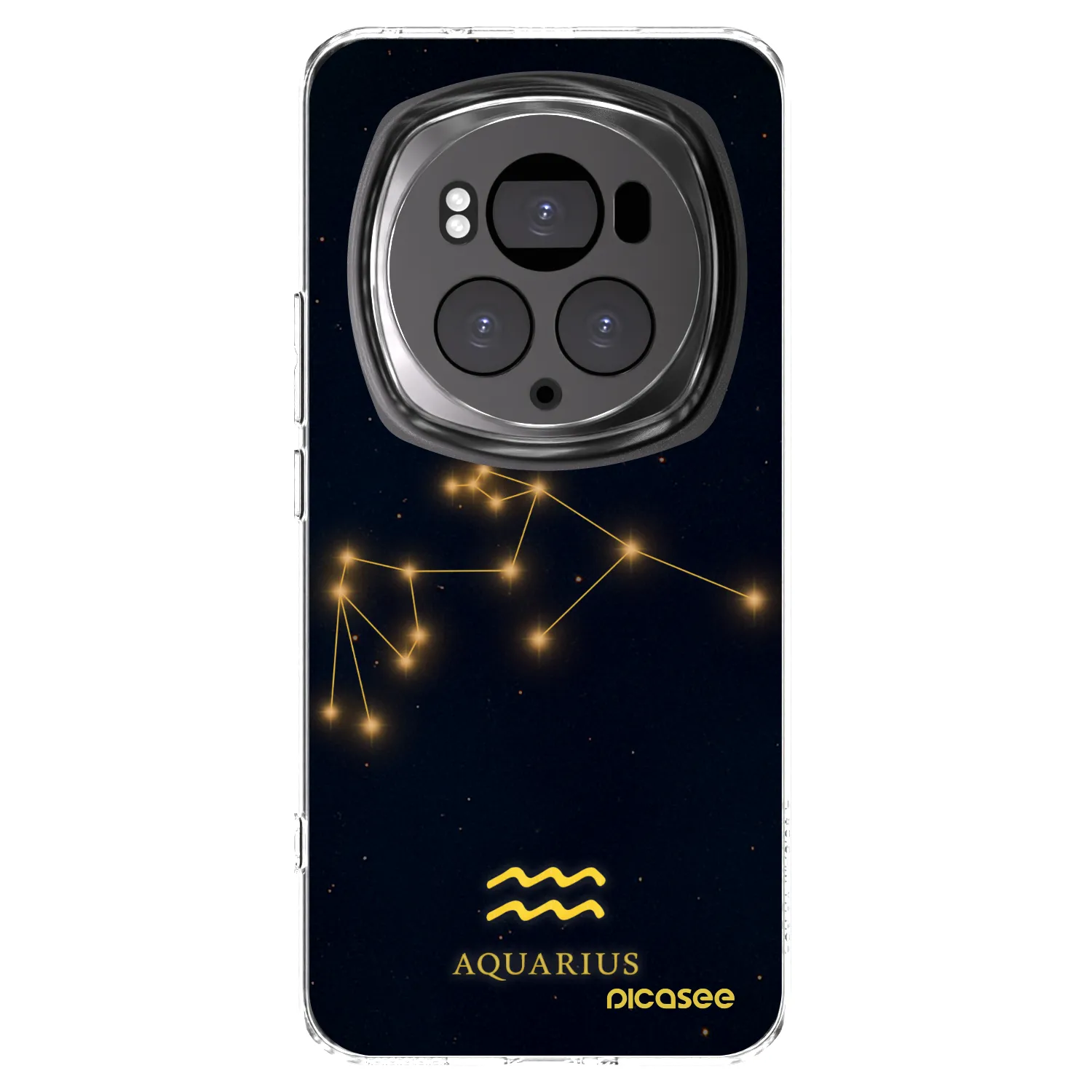 Picasee silikonový průhledný obal pro Honor Magic6 Pro - AQUARIUS
