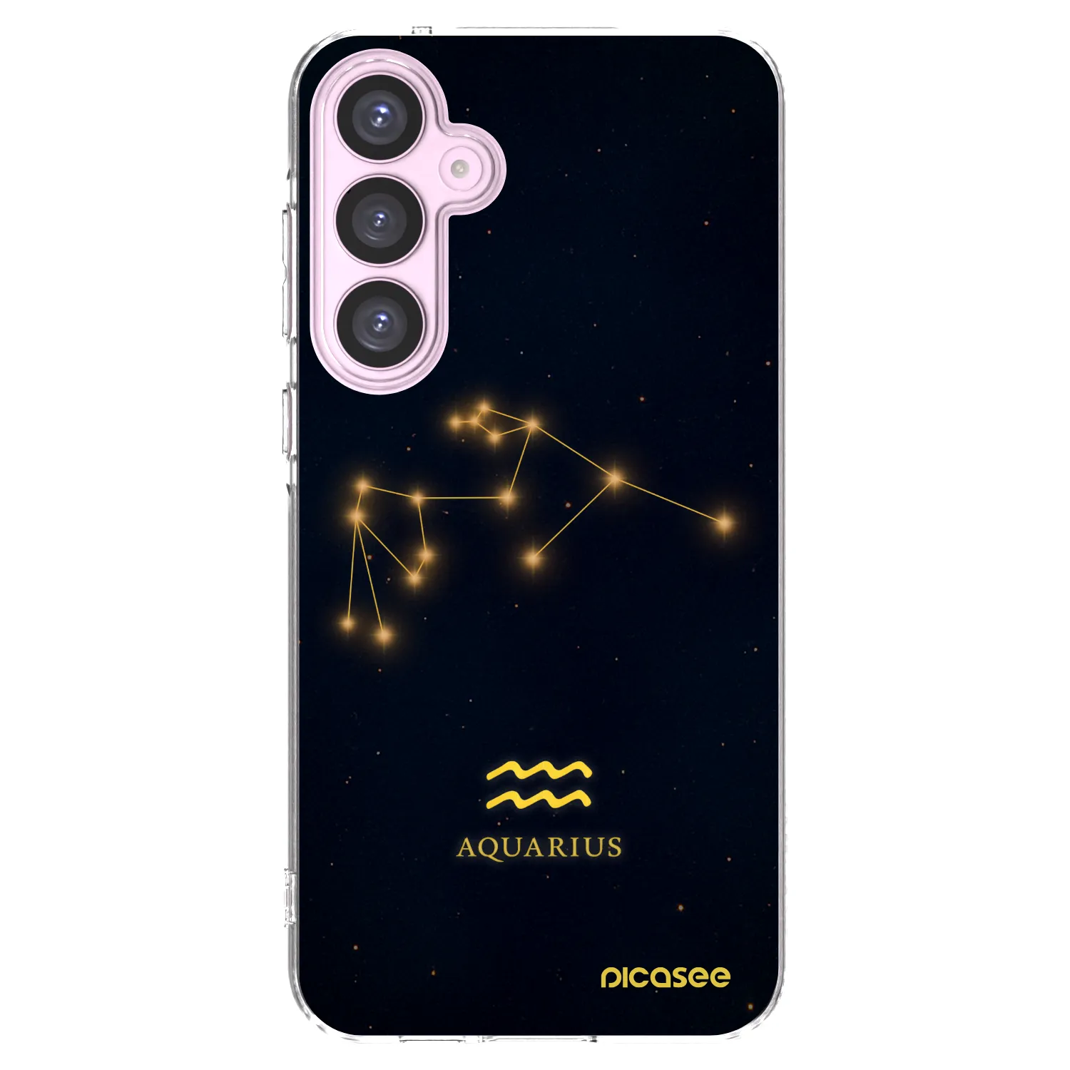 Picasee silikonový průhledný obal pro Samsung Galaxy A55 5G A556B - AQUARIUS