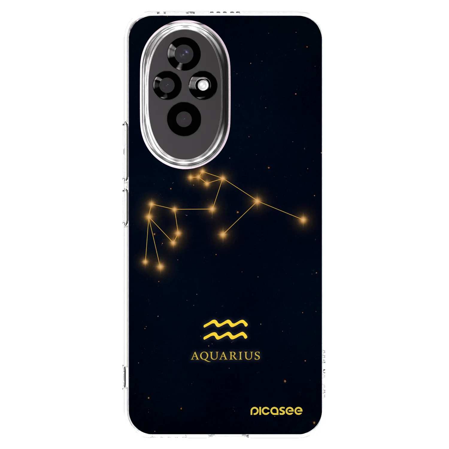 Picasee silikonový průhledný obal pro Honor 200 5G - AQUARIUS