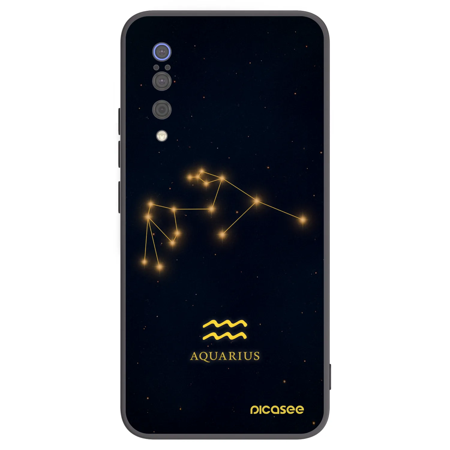 Picasee silikonový černý obal pro Xiaomi Mi 9 - AQUARIUS