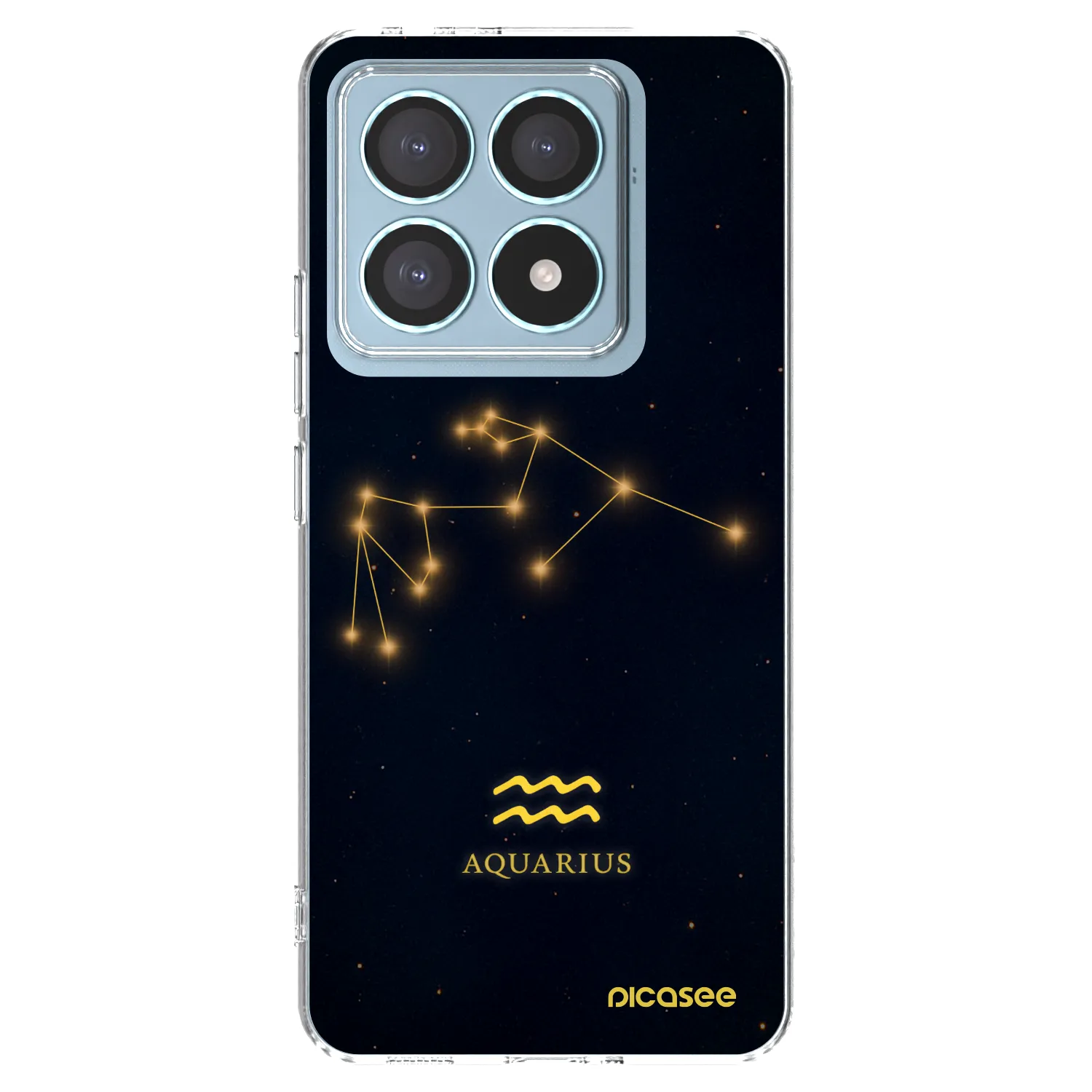 Picasee silikonový průhledný obal pro Xiaomi 14T Pro - AQUARIUS