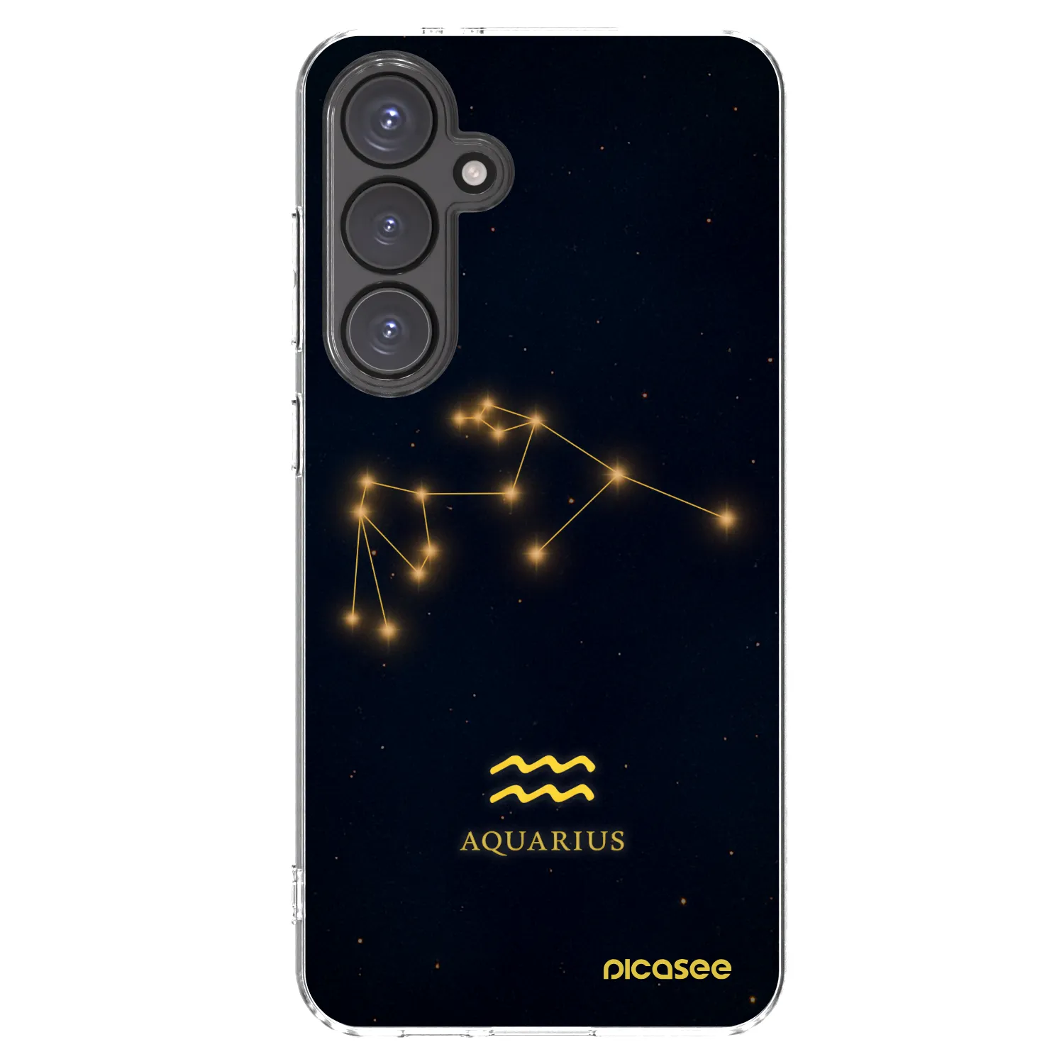 Picasee silikonový průhledný obal pro Samsung Galaxy S24 FE S721B - AQUARIUS