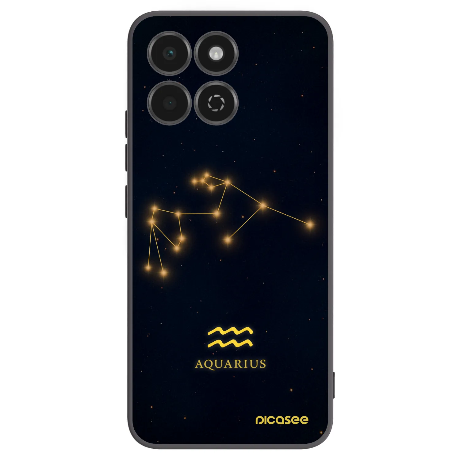 Picasee silikonový černý obal pro Honor 200 Smart 5G - AQUARIUS