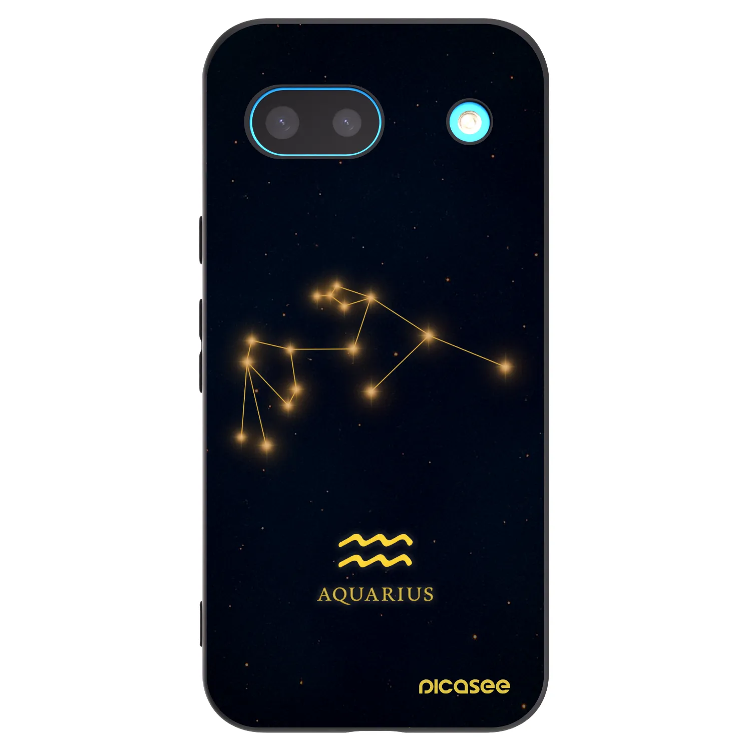 Picasee silikonový černý obal pro Google Pixel 8 - AQUARIUS