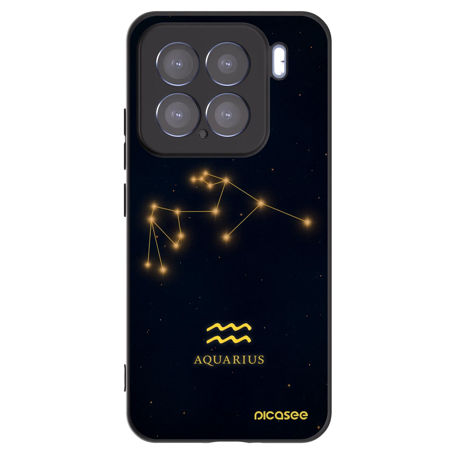 Picasee silikonový černý obal pro Xiaomi 15 - AQUARIUS
