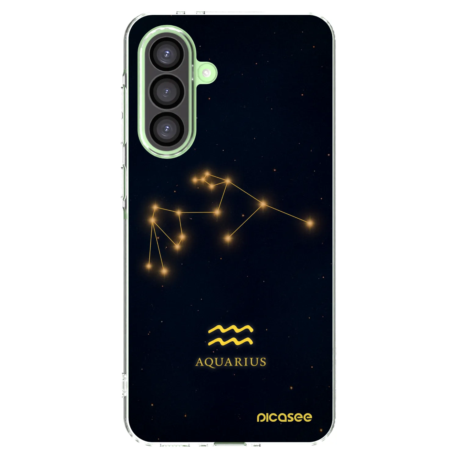 Picasee silikonový průhledný obal pro Samsung Galaxy A26 5G A266B - AQUARIUS