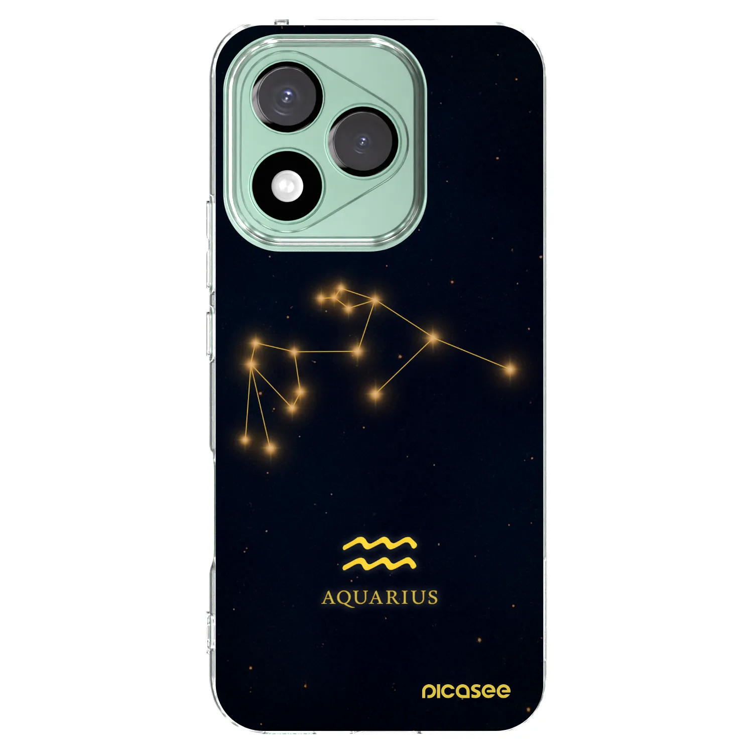 Picasee silikonový průhledný obal pro Honor 400 Lite 5G - AQUARIUS