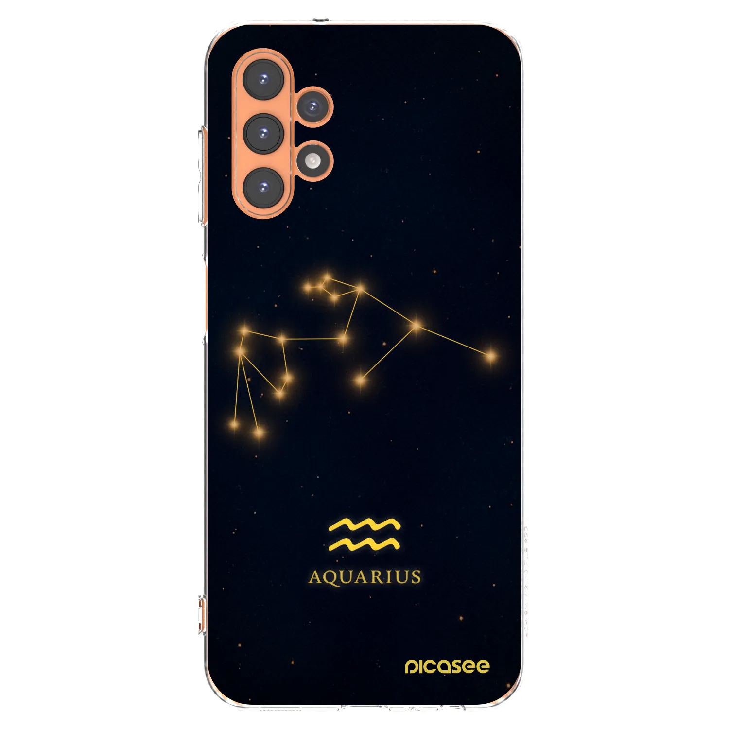 Picasee silikonový průhledný obal pro Samsung Galaxy A13 5G - AQUARIUS