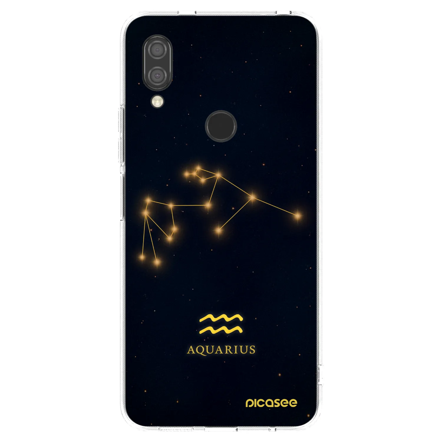 Picasee silikonový průhledný obal pro Xiaomi Redmi 7 - AQUARIUS