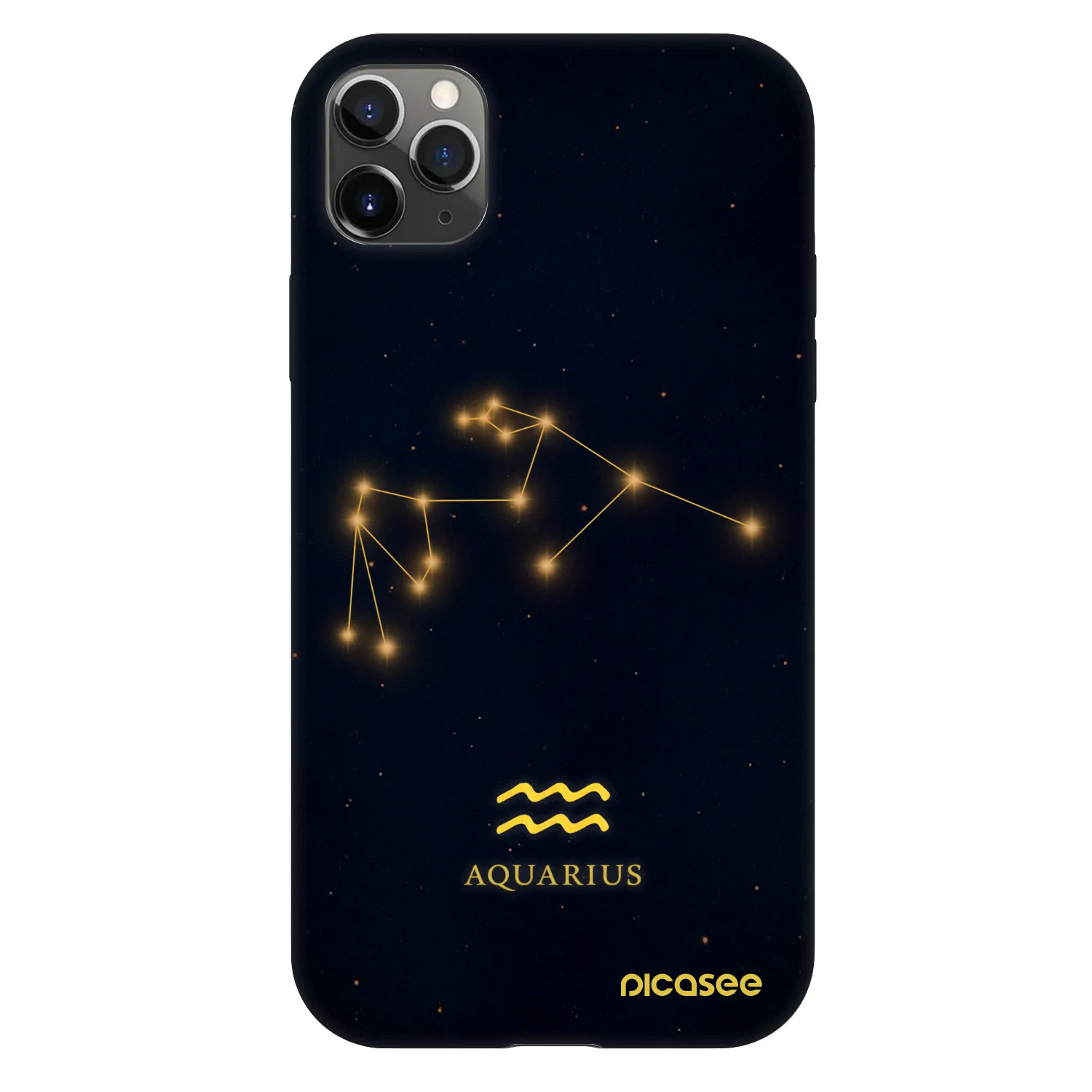 Picasee Fashion Case pro Apple iPhone 11 Pro Max - AQUARIUS